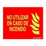 Cartel luminiscente F800-CA INALMAR