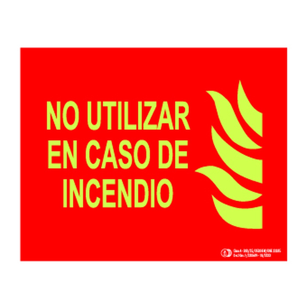 Cartel luminiscente F800-CA INALMAR