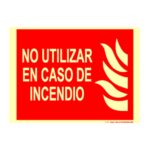 Cartel luminiscente F800-CB INALMAR