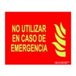 Cartel luminiscente F810-CA INALMAR