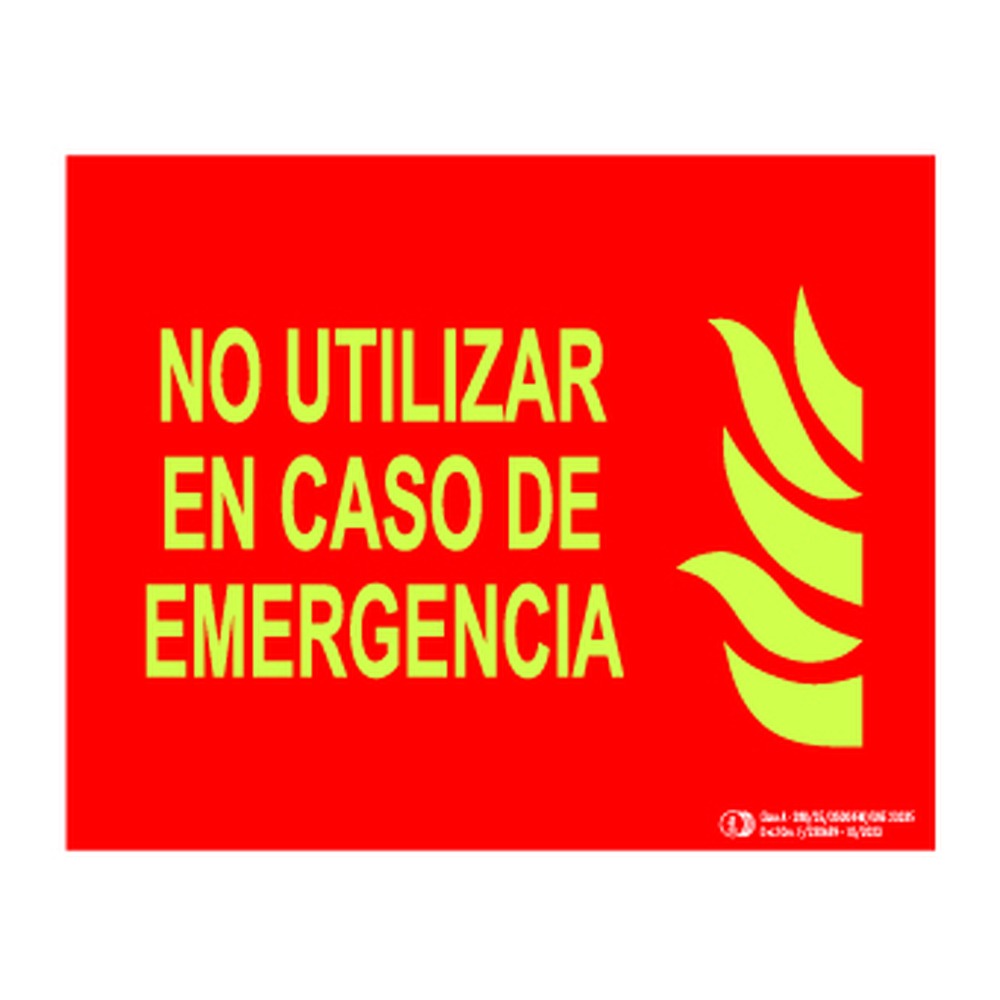 Cartel luminiscente F810-CA INALMAR