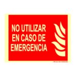 Cartel luminiscente F810-CB INALMAR