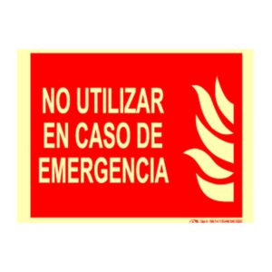 Cartel luminiscente F810-CB INALMAR