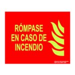Cartel luminiscente F815-CA INALMAR