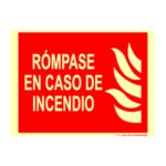 Cartel luminiscente F815-CB INALMAR