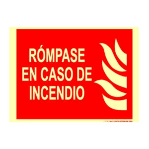 Cartel luminiscente F815-CB INALMAR