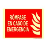 Cartel luminiscente F820-CB INALMAR