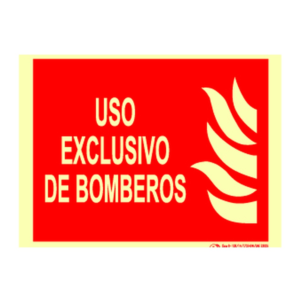 Cartel luminiscente F825-CB INALMAR