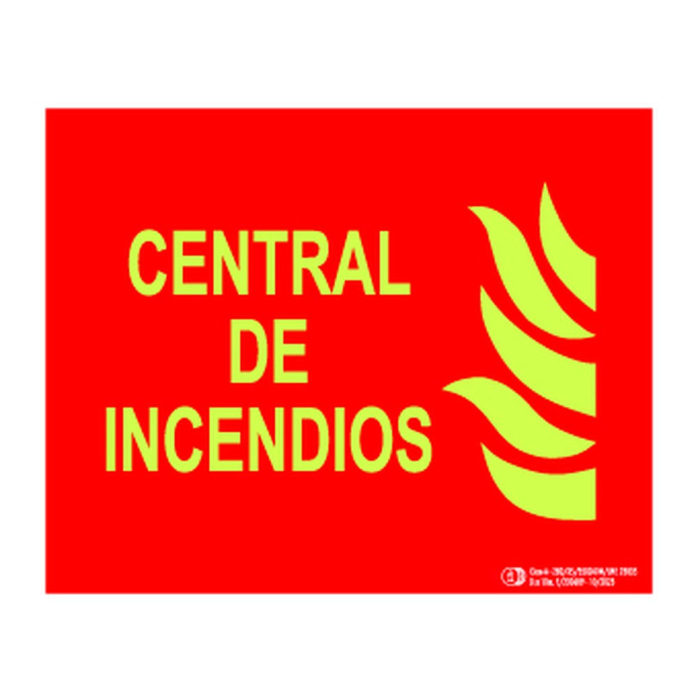 Cartel luminiscente F850-CA INALMAR