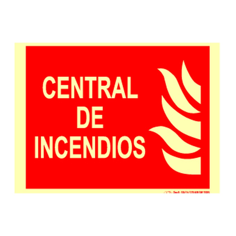 Cartel luminiscente F850-CB INALMAR
