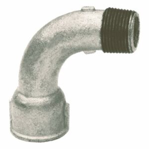 Curva 90° Macho-Hembra Hierro Maleable Galvanizado PCI