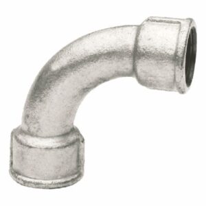 Curva 90° Hembra-Hembra Hierro Maleable Galvanizado | PCI
