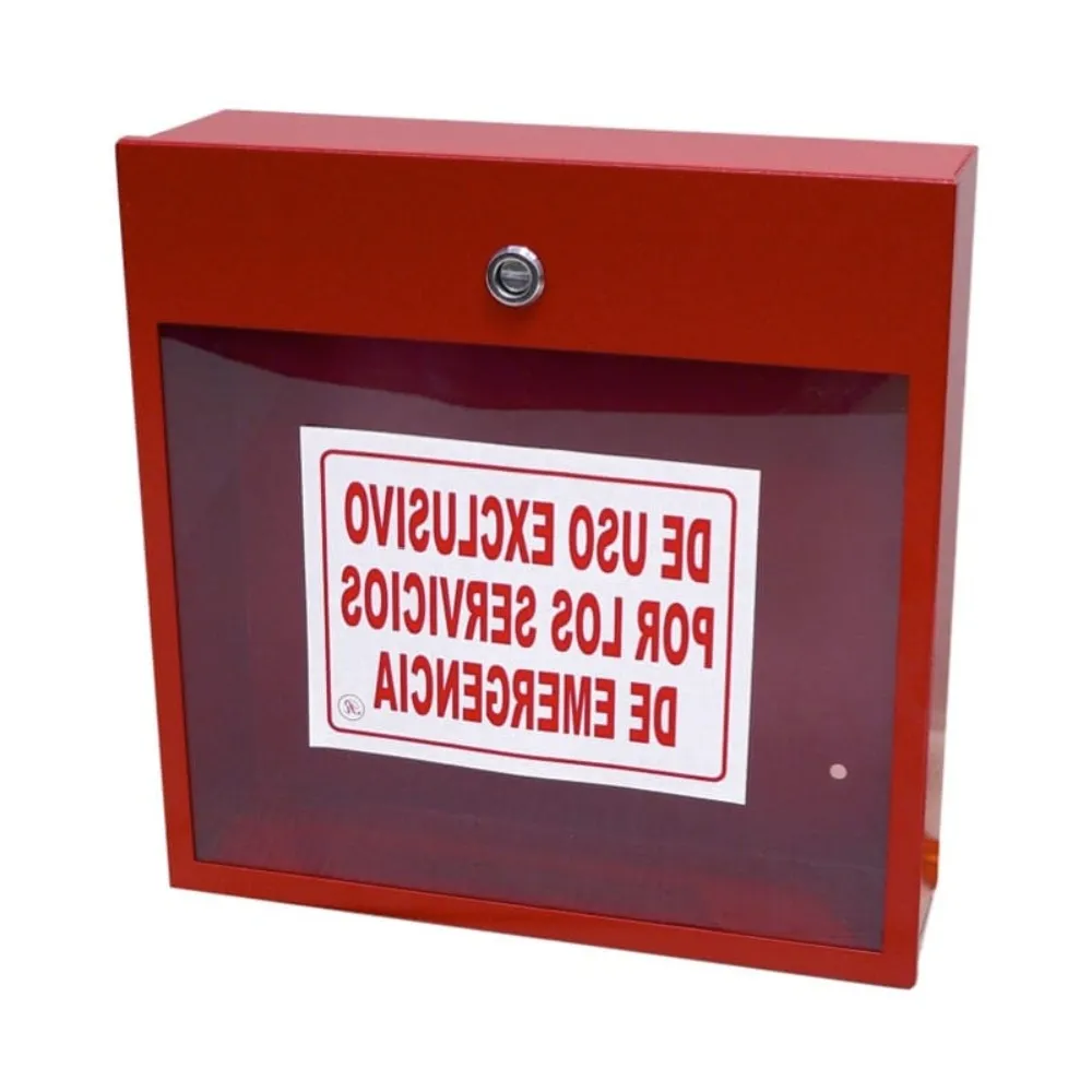 Armario metálico para plan de evacuación 350×350 con visor