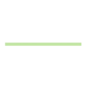 Cinta PVC huella escalera fotoluminiscente 1000x50mm BA-0050 plain green