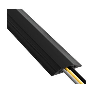 Pasacables peatonal — PVC flexible · 1,8 m × 83 mm × 14 mm