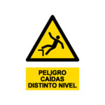 Señal / Cartel de Riesgo de caída