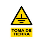 Señal / Cartel de Toma de tierra