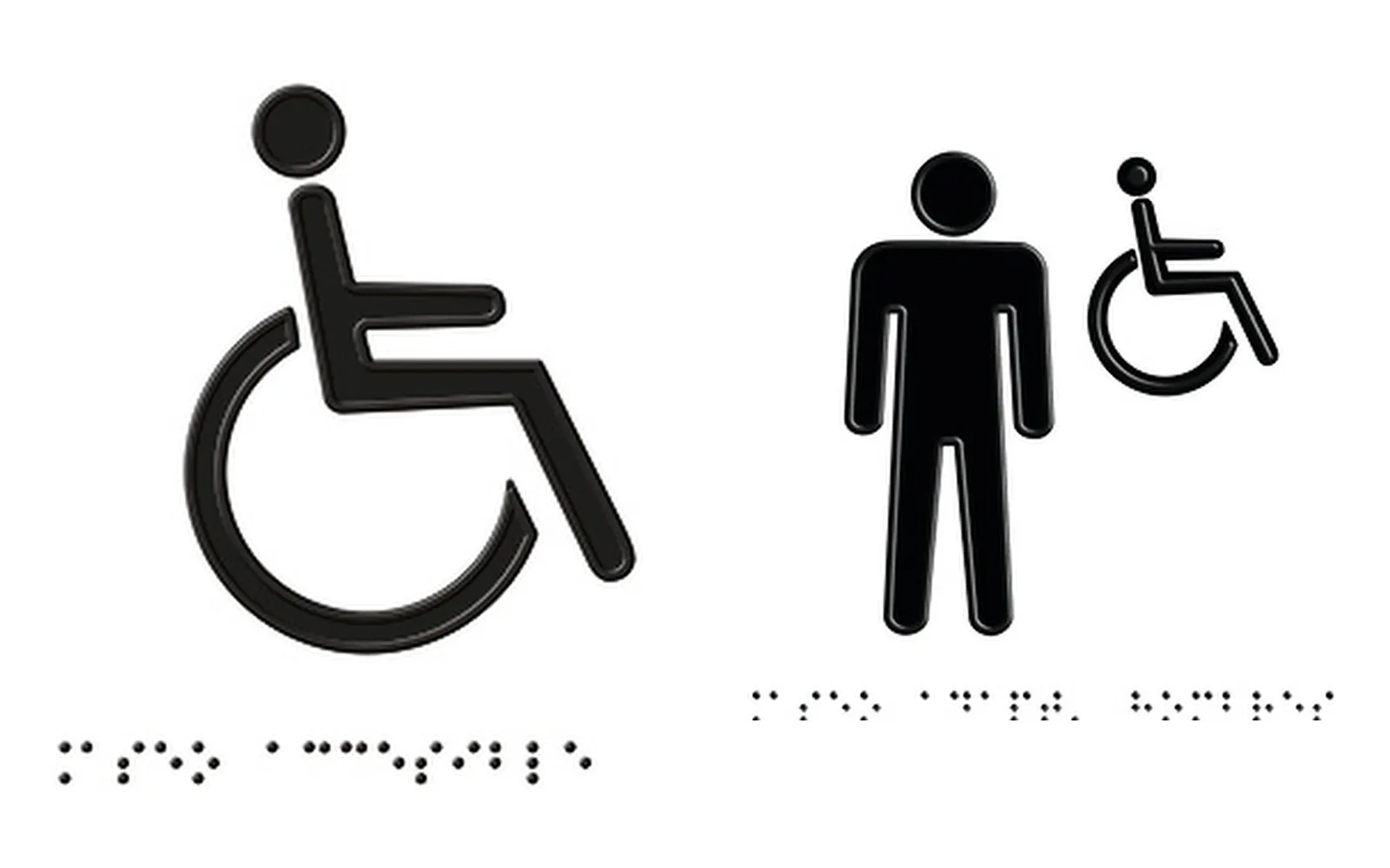 Señales Braille y altorrelieve