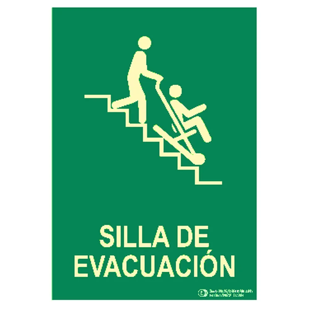 Silla de evacuación
