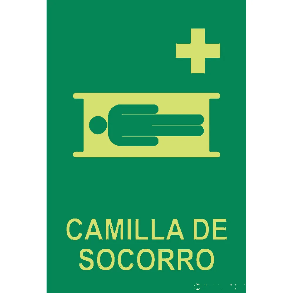 Camilla de socorro
