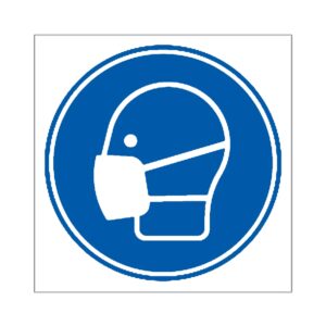 Señal / Cartel de Uso obligatorio de mascarilla