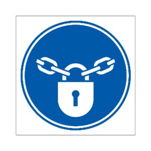 Señal / Cartel de Obligatorio mantener cerrado