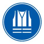 Señal / Cartel de Uso obligatorio de ropa de alta visibilidad