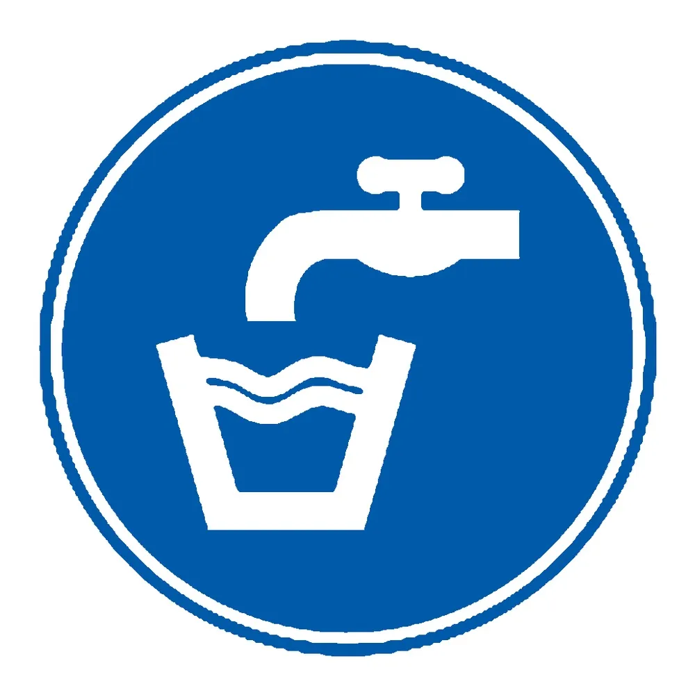 Señal / Cartel de Agua potable