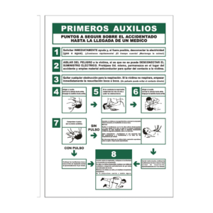 Señal / cartel de Primeros auxilios