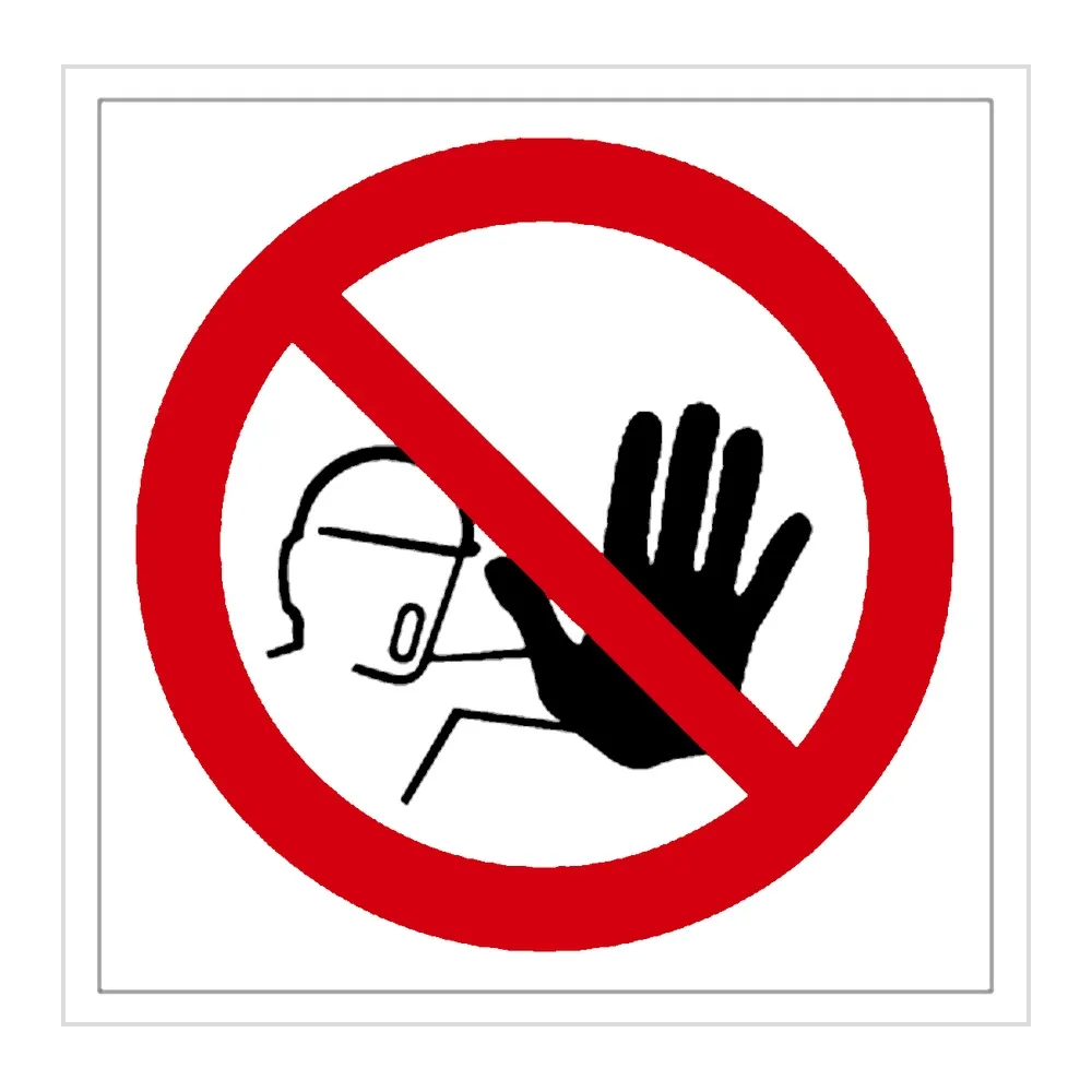 Señal / Cartel de Sólo personal autorizado