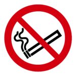 Señal / Cartel de Prohibido fumar