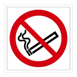 Señal / Cartel de Prohibido fumar