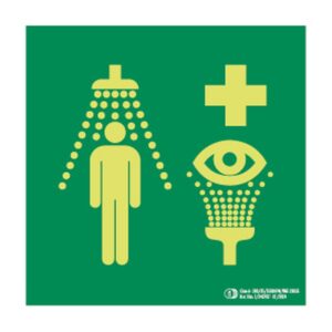 Ducha y lavaojos de emergencia