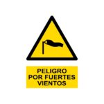 Señal deportiva «Peligro por fuertes vientos»