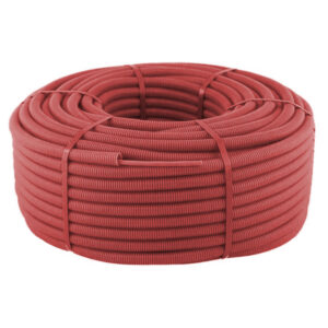 Cables ESLA 002-1080150 — Tubo corrugado + Cable manguera RF120 LSZH 2x1,5 mm² 100 m