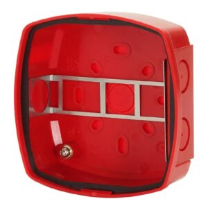 ESSER 806202 Base de montaje IP65 para dispositivos IQ8Alarm Plus — Rojo