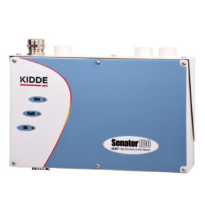 Kidde Commercial LaserSense Micra 100 – Detector de humo por aspiración (2 entradas, Bus SenseNET)