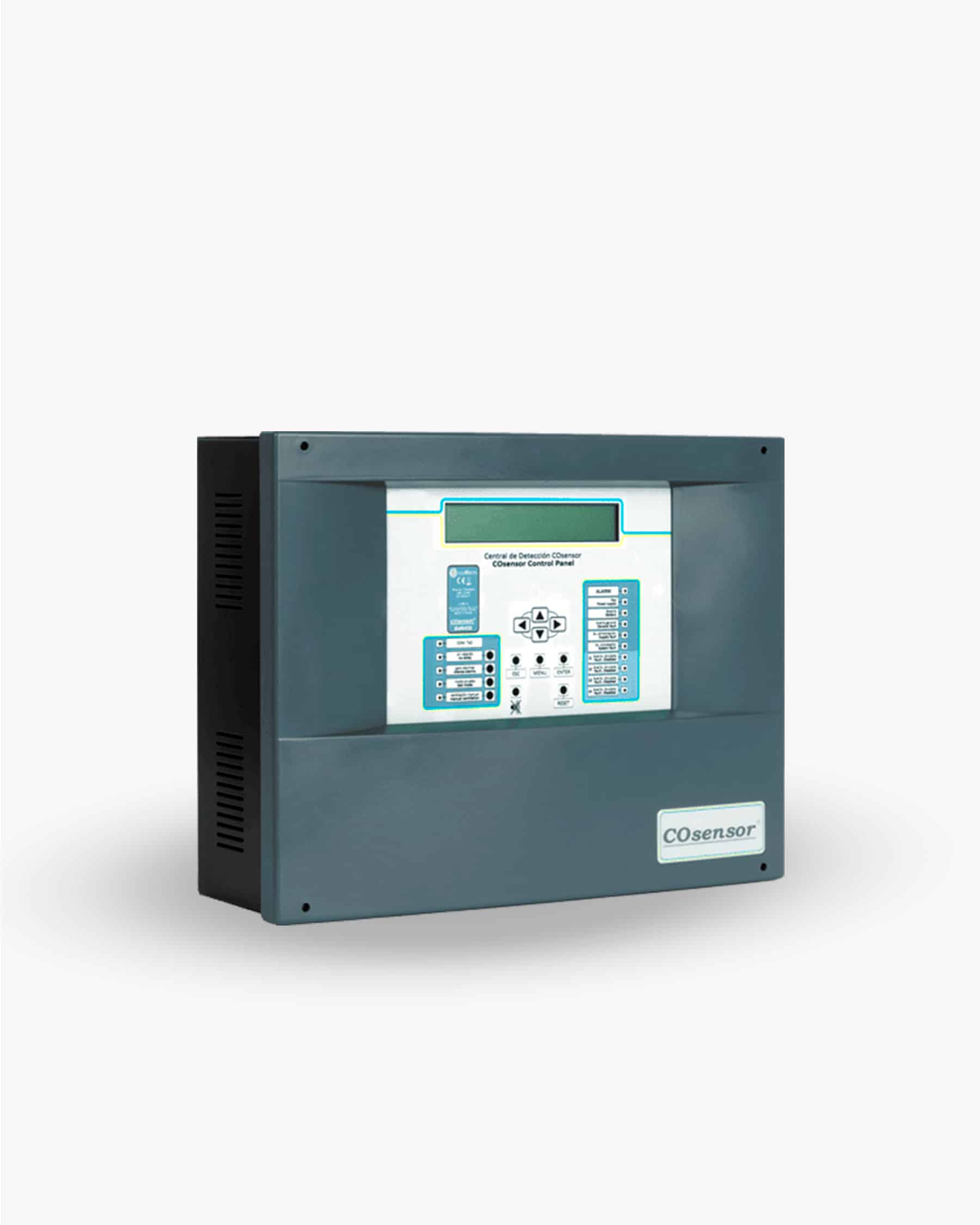 Central de Detección de CO ZCO COFEM — 2/3/4 Zonas (Doble Ventilación y Modbus)
