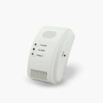 Detector autónomo de humos DAH9V con alarma óptico-acústica (pila 9 V) — Cofem