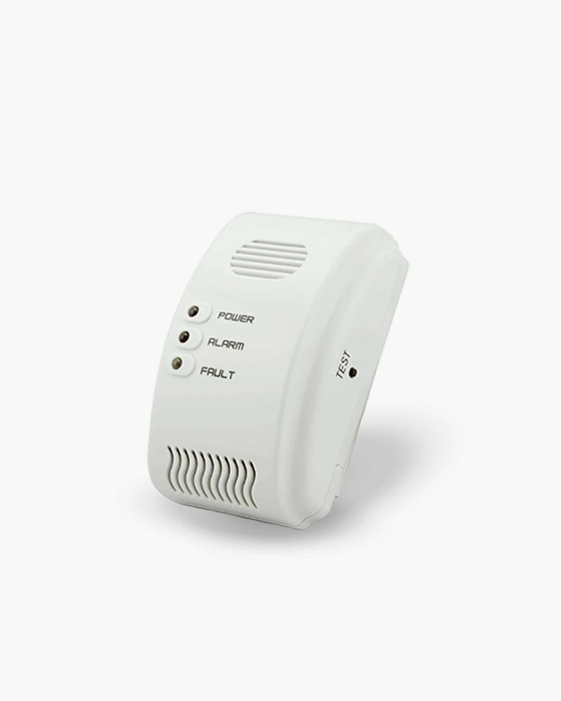Detector autónomo de humos DAH9V con alarma óptico-acústica (pila 9 V) — Cofem