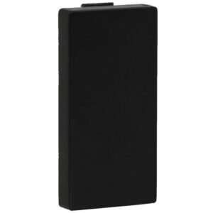 A-SMARTHOME A-BLB-B Panel Ciego Negro