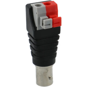 A-CCTV A-CON-BNC/FM-PRESS Conector BNC Hembra con Terminales + / -