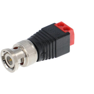 A-CCTV A-CON-BNC/M-SCREW Conector BNC Macho Salida +/- 2 Terminales