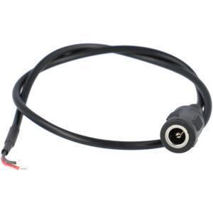 A-CCTV A-CON-DC/FM-HOSE Cable rojo/negro paralelo 400 mm
