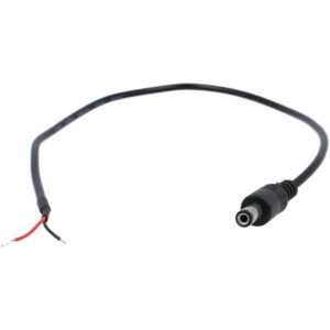 A-CCTV A-CON-DC/M-HOSE Cable paralelo rojo/negro 400 mm