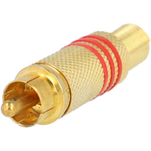 A-CCTV A-CON-RCA-WELD Conector RCA Macho para Soldar
