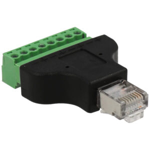 A-CCTV A-CON-RJ45-SCREW Adaptador RJ45 a Terminal