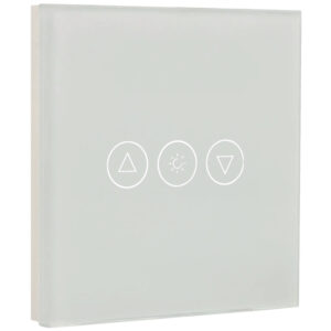 A-SMARTHOME A-CST86-1C-W Panel de Interruptor de Persiana Táctil