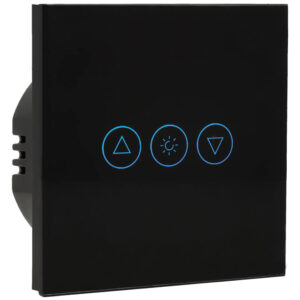 A-SMARTHOME A-CST86-KIT-1C-B – Kit con panel e interruptor de persiana