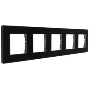 A-SMARTHOME A-FR370-5G-B Marco para 5 dispositivos Negro